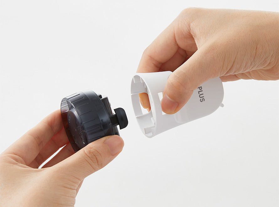 Refillable Roller Keshipon w/ Box Opener Privacy Stamp / PLUS