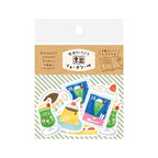 Retro Cafe Washi Flake Stickers / Furukawa Shiko