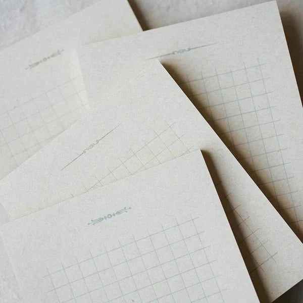 Retro Pattern Series Eco Thinning Paper Memo Pad / Kohunkan Kappansho