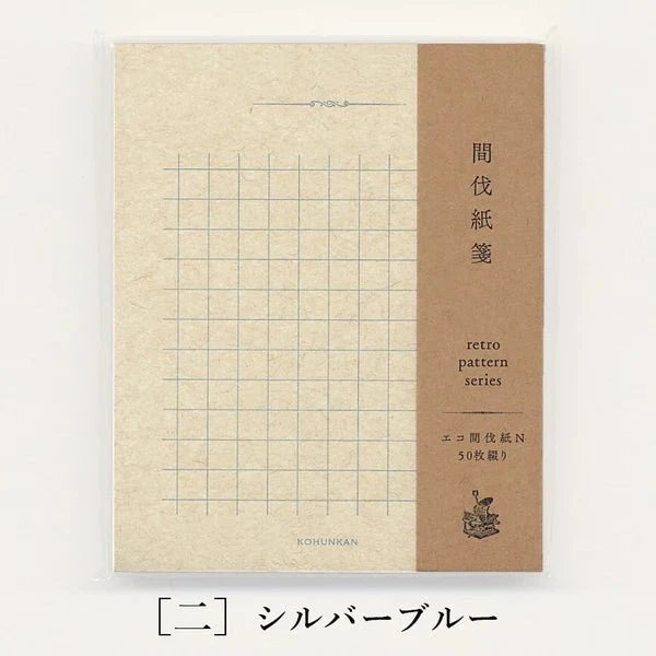 Retro Pattern Series Eco Thinning Paper Memo Pad / Kohunkan Kappansho