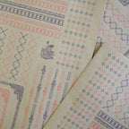 Retro Pattern Series Kraft Paper 3 Pieces / Kohunkan Kappansho