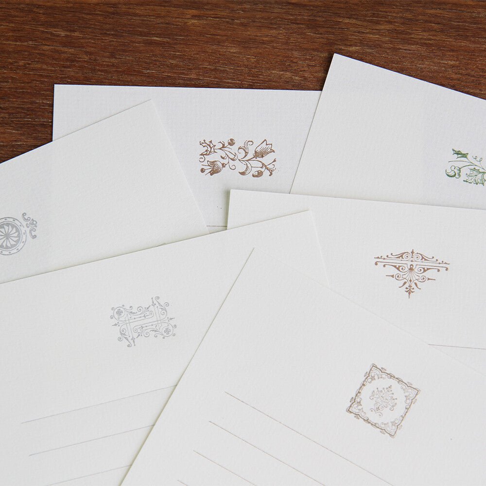 Retro Pattern Series Mini Stationery Paper / Kohunkan Kappansho