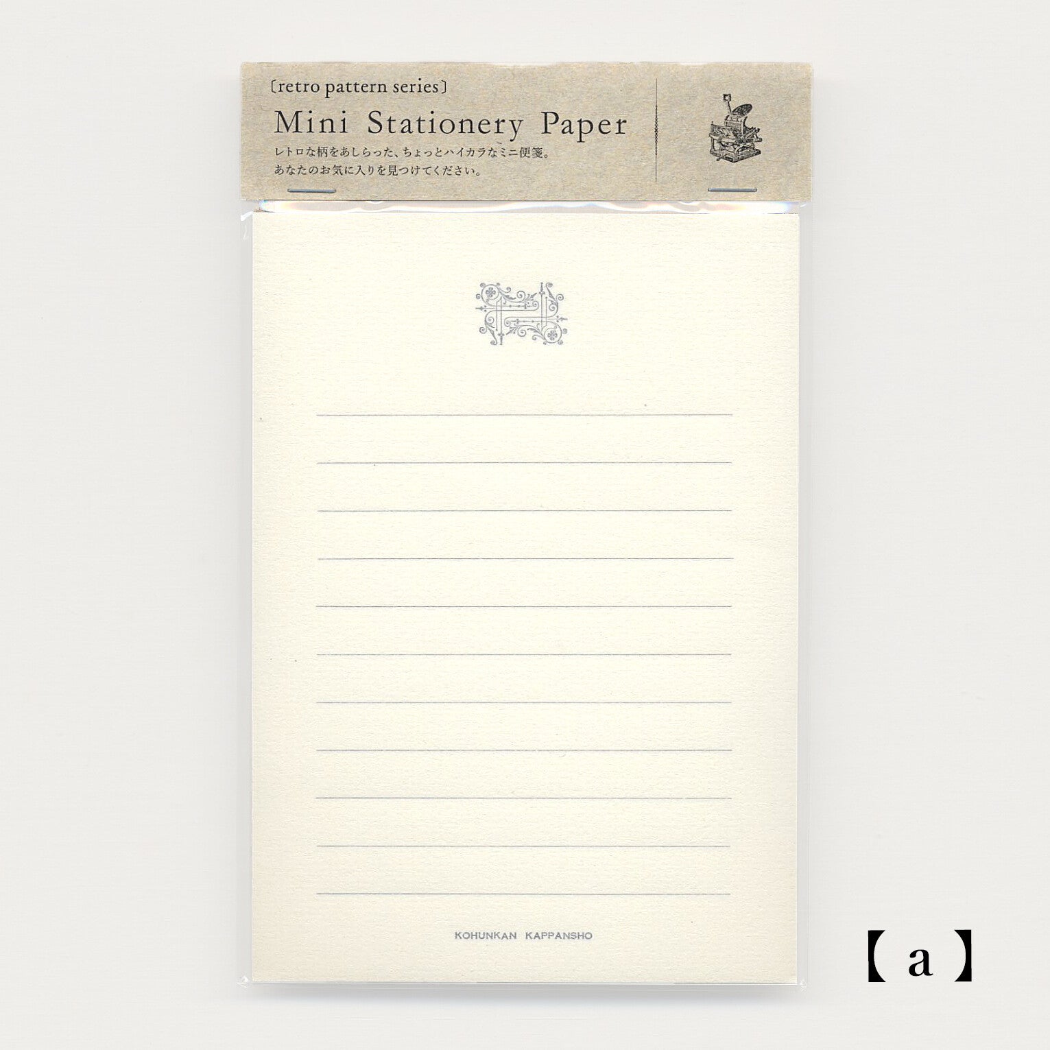 Retro Pattern Series Mini Stationery Paper / Kohunkan Kappansho