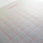 Retro Pattern Series Nostalgic Texture Straw Writing Paper Neon / Kohunkan Kappansho