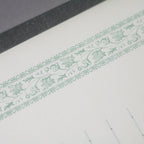 Retro Pattern Series Simple & Retro Lined Paper / Kohunkan Kappansho
