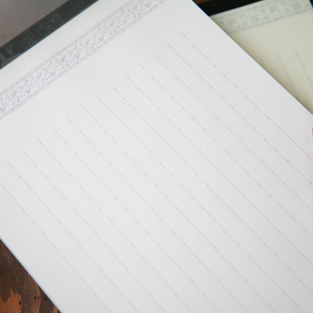 Retro Pattern Series Simple & Retro Lined Paper / Kohunkan Kappansho