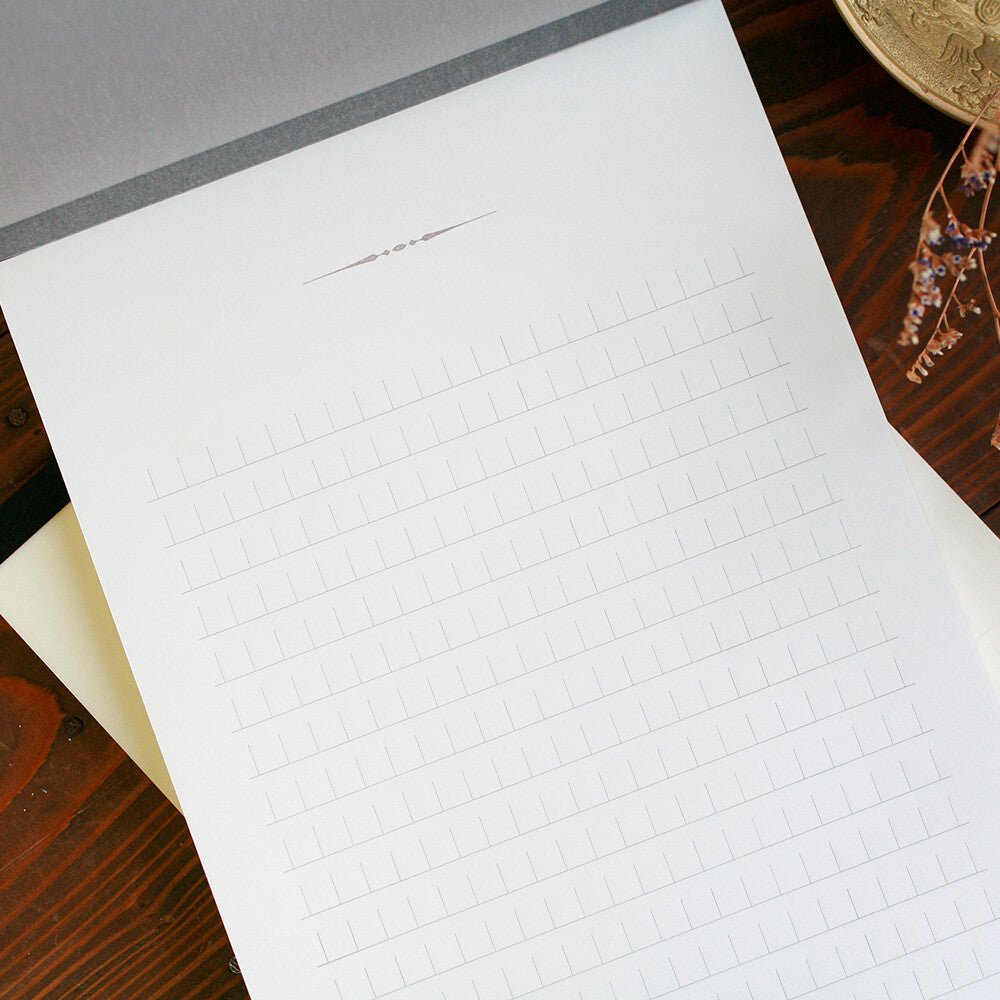 Retro Pattern Series Simple & Retro Lined Paper / Kohunkan Kappansho