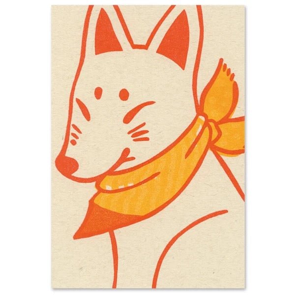 Retro Print Postcard / Umeya