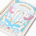 ROKKAKU × ob1toy Retro Post Foil-Stamped B6 Ring Notebook / ROKKAKU