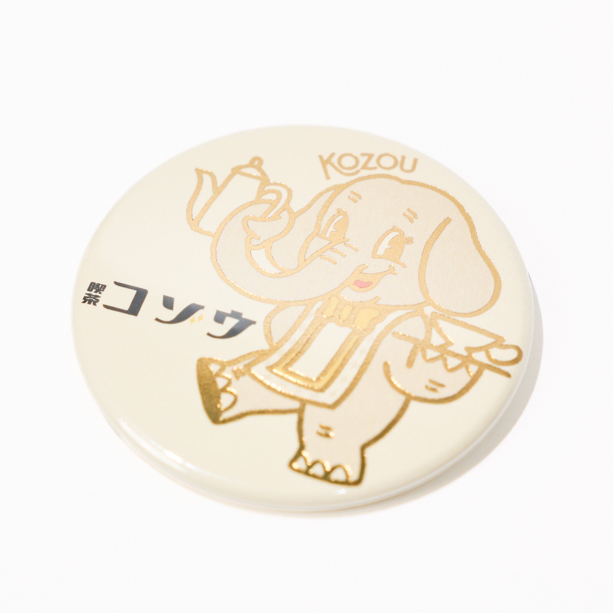 ROKKAKU x ob1toy Retro Post Foil-Stamped Badge / ROKKAKU
