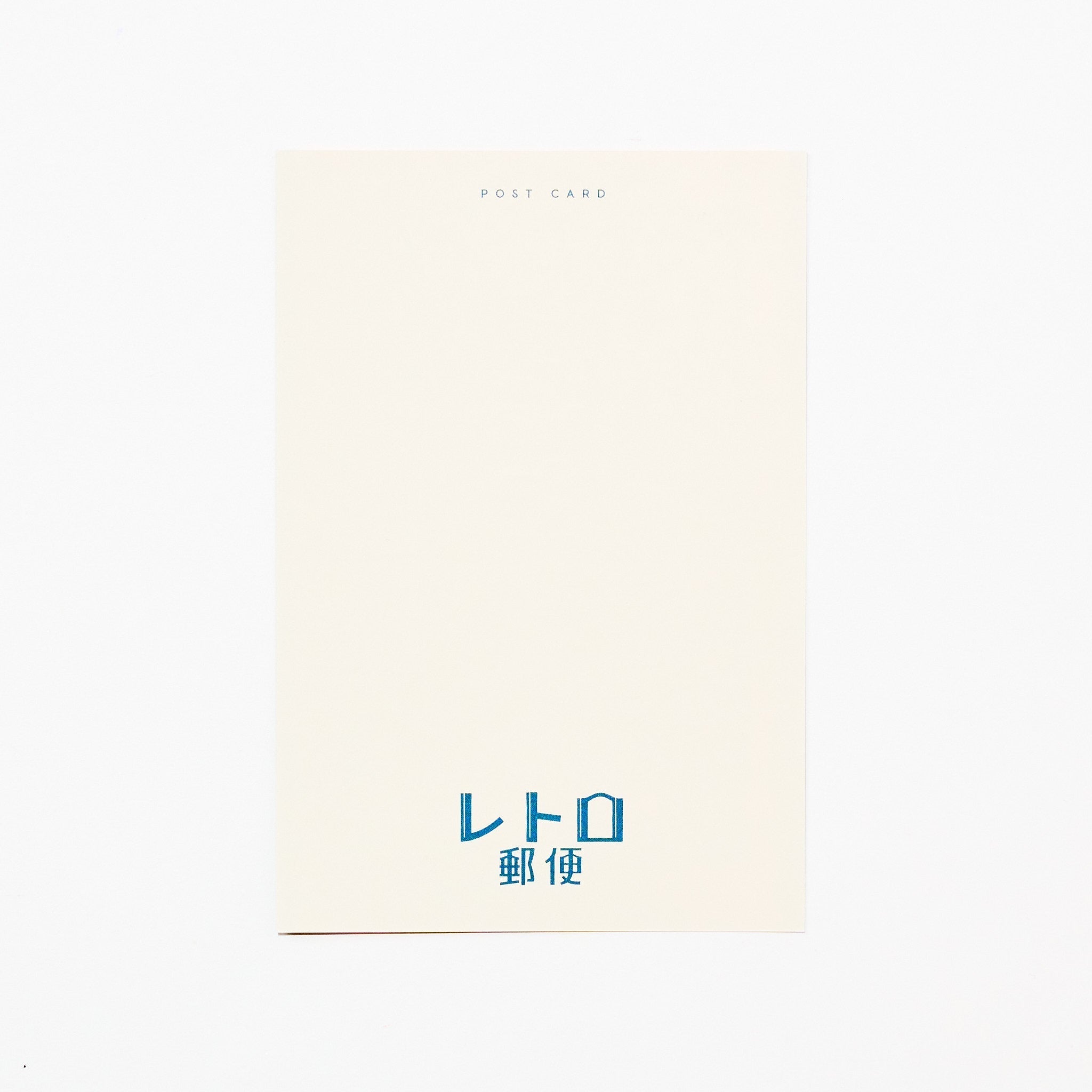 ROKKAKU x ob1toy Retro Postal Foil-Stamped Postcard / ROKKAKU