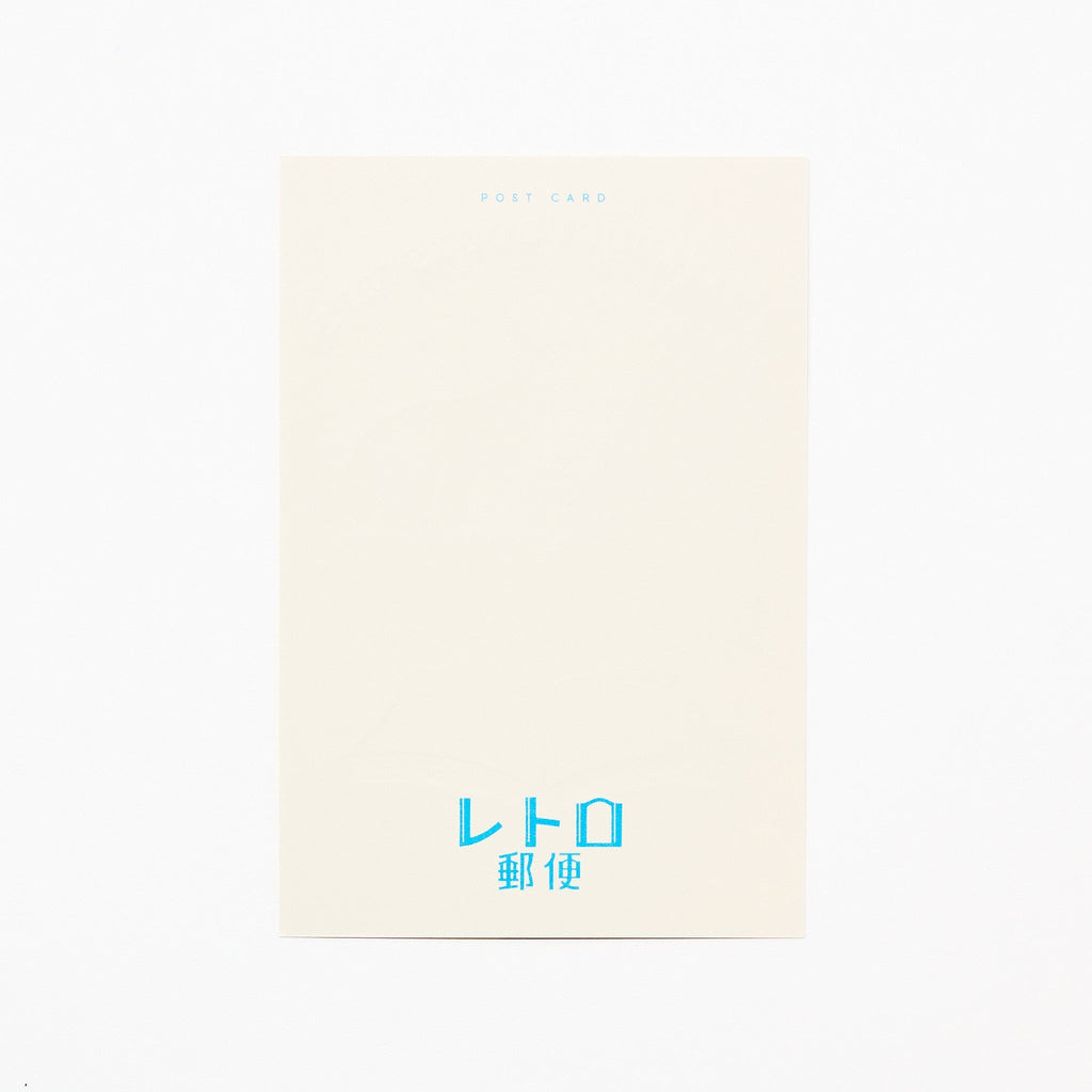 ROKKAKU x ob1toy Retro Postal Foil-Stamped Postcard / ROKKAKU