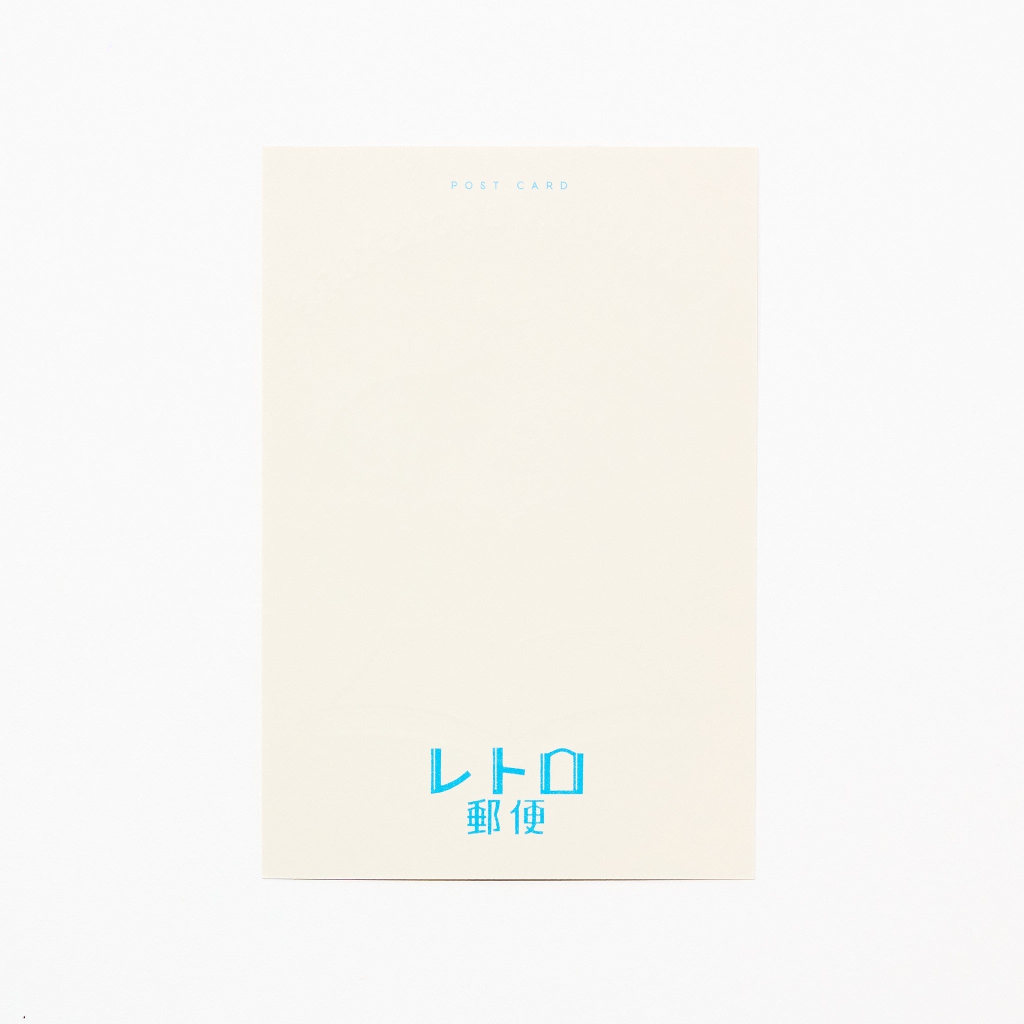 ROKKAKU x ob1toy Retro Postal Foil-Stamped Postcard / ROKKAKU