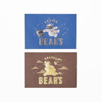 ROKKAKU x ob1toy Travel Bear Foil-Stamped Mini Letter Set / ROKKAKU