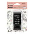Rotary Dial Paintable Stamp / MIDORI