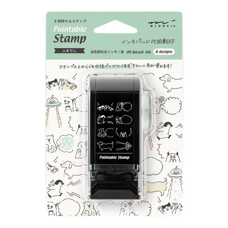 Rotary Dial Paintable Stamp / MIDORI
