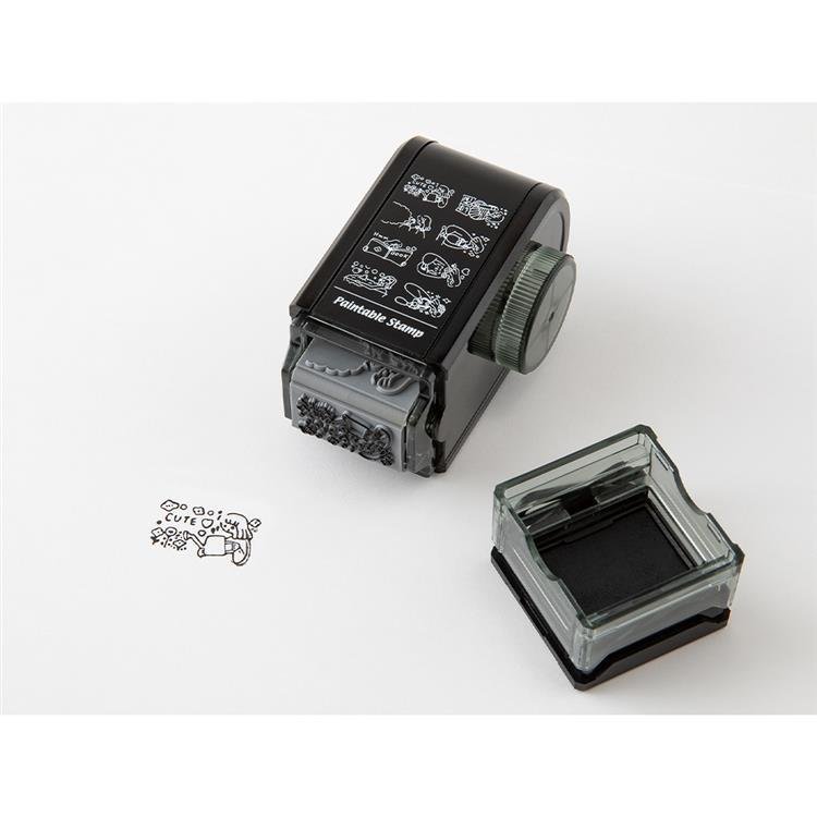 Rotary Dial Paintable Stamp / MIDORI