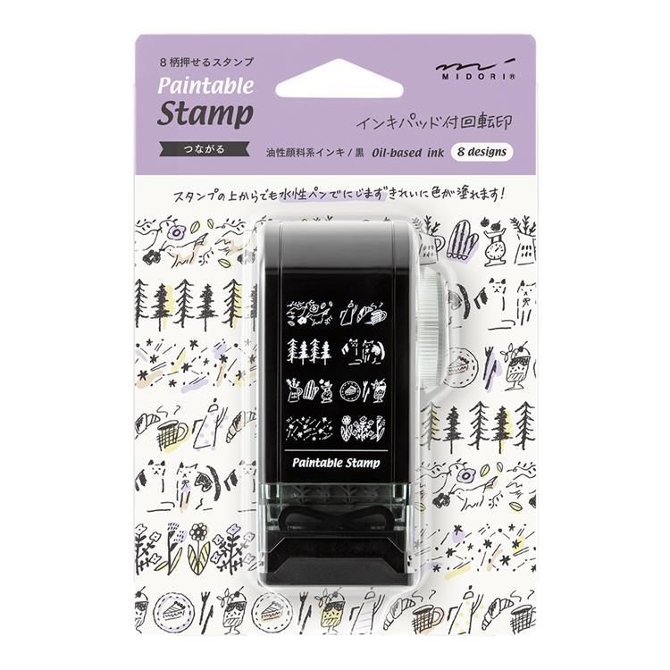 Rotary Dial Paintable Stamp / MIDORI