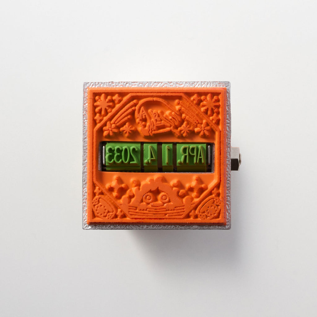 Rotating Date Stamp Studio Ghibli / Sanby