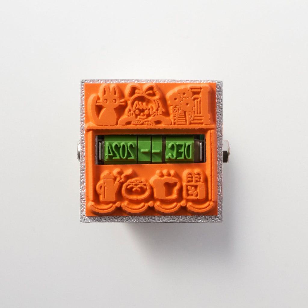 Rotating Date Stamp Studio Ghibli / Sanby