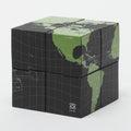 Rotating Paper Cube Globe Assembling Kit / Marumo Printing