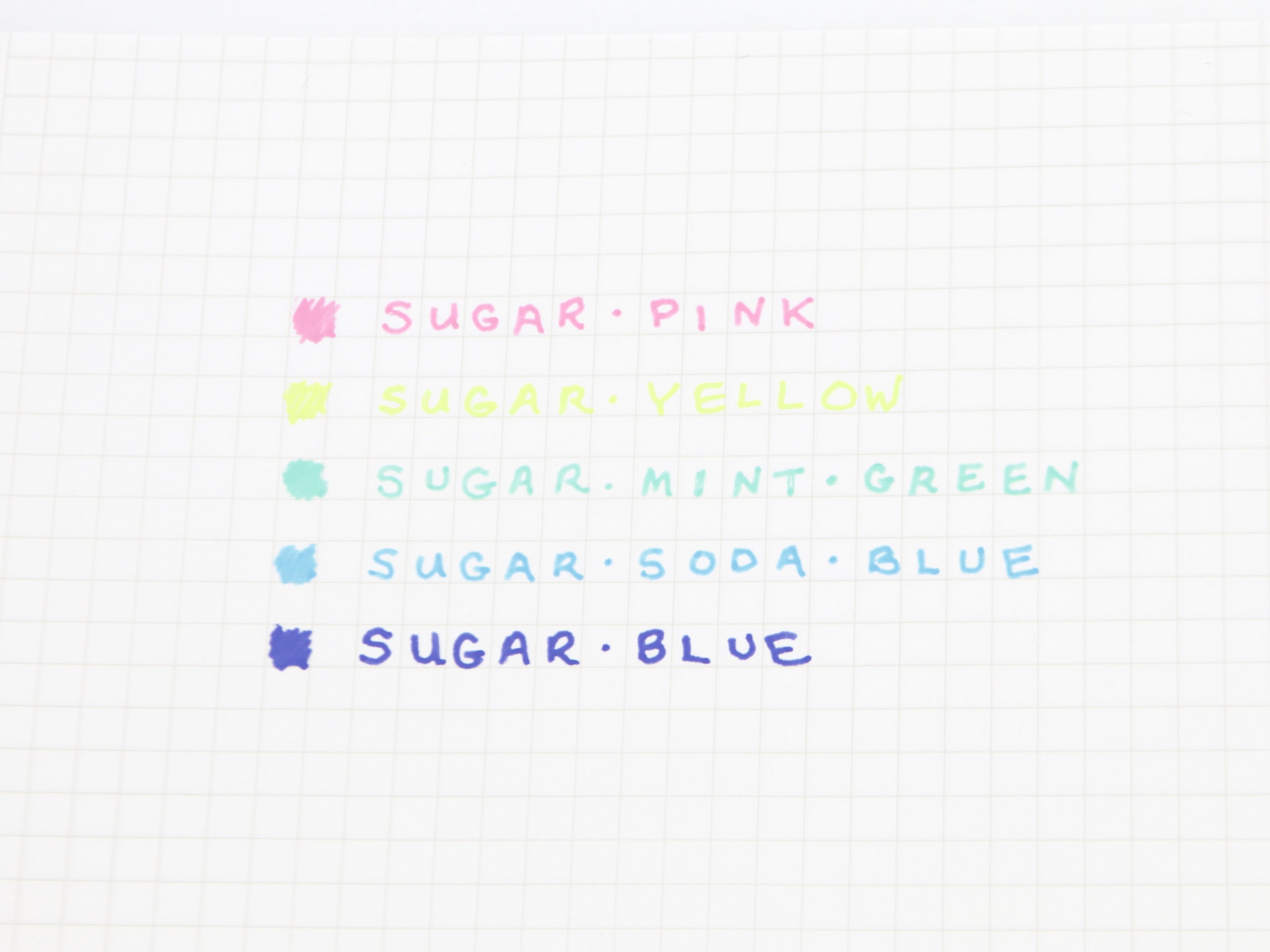 Sakura Ballsign Sugar Knock 5 Color Set