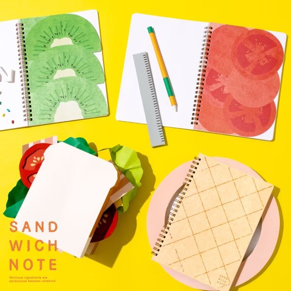 SANDWICH NOTE A5 Size Notebook / IROHA PUBLISHING