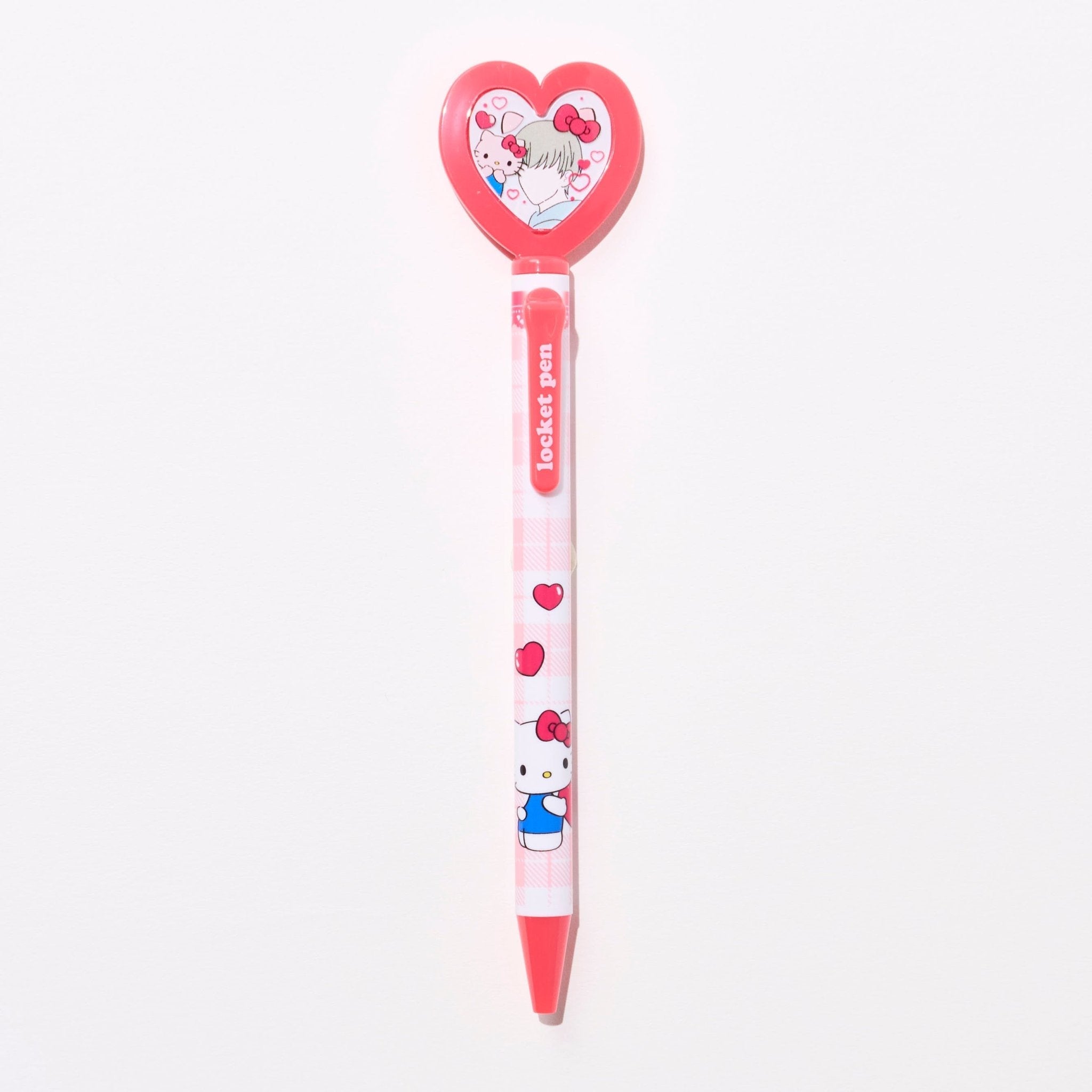 Sanrio Heart Locket Ballpoint Pen / Epoch Chemical