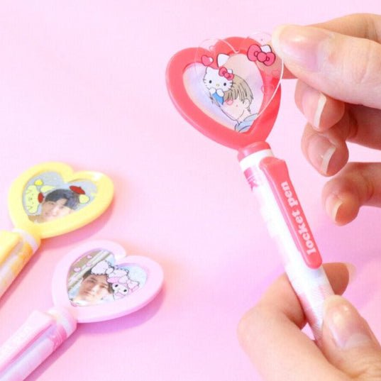 Sanrio Heart Locket Ballpoint Pen / Epoch Chemical