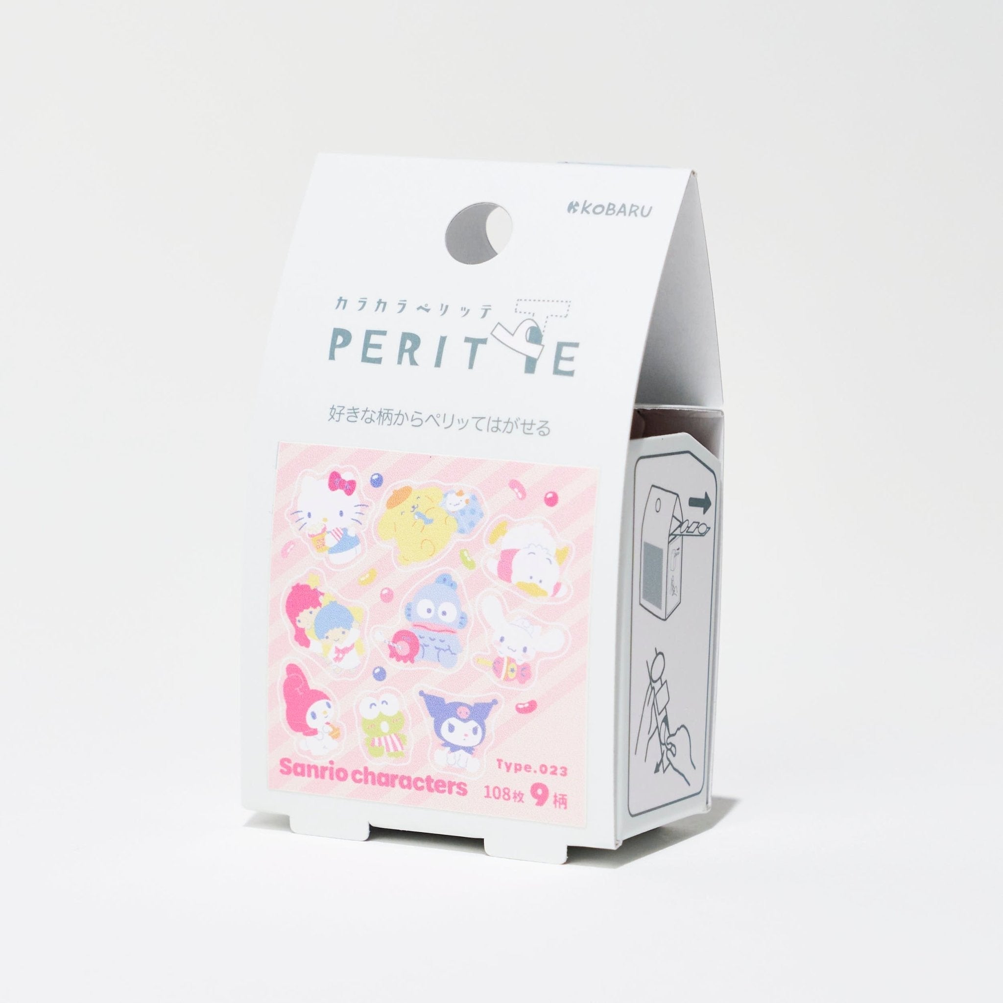 Sanrio Karakara Pelitte Roll Sticker / Epoch Chemical