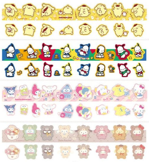 Sanrio Karakara Pelitte Roll Sticker / Epoch Chemical