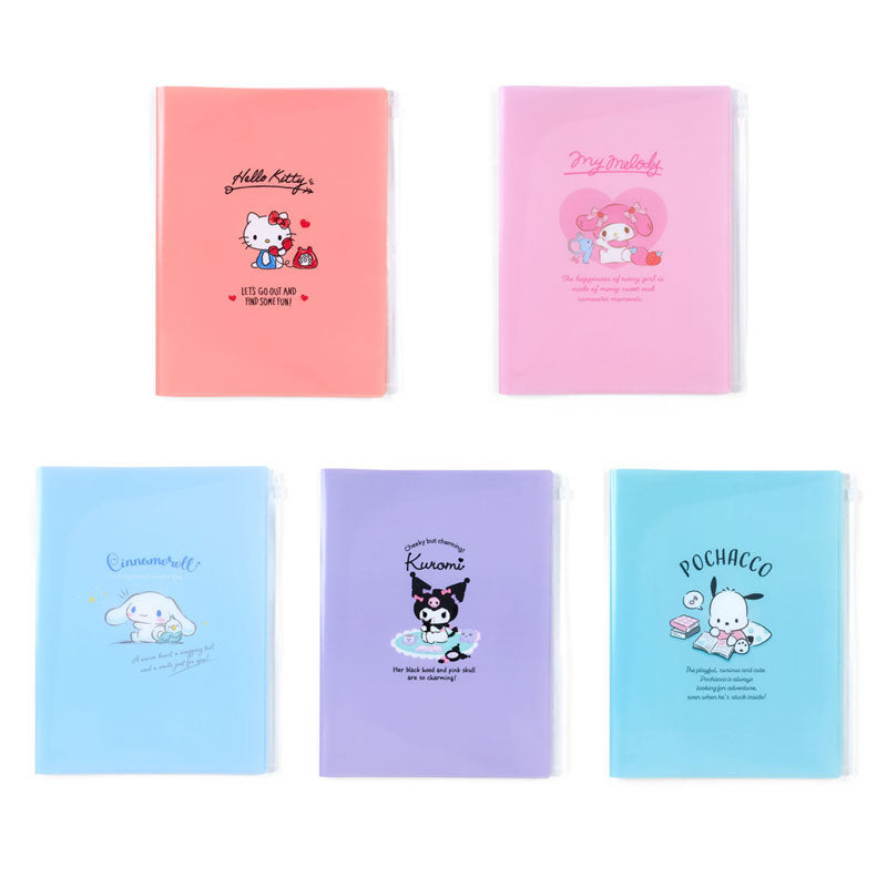 Sanrio 6-Pocket File with Pouch