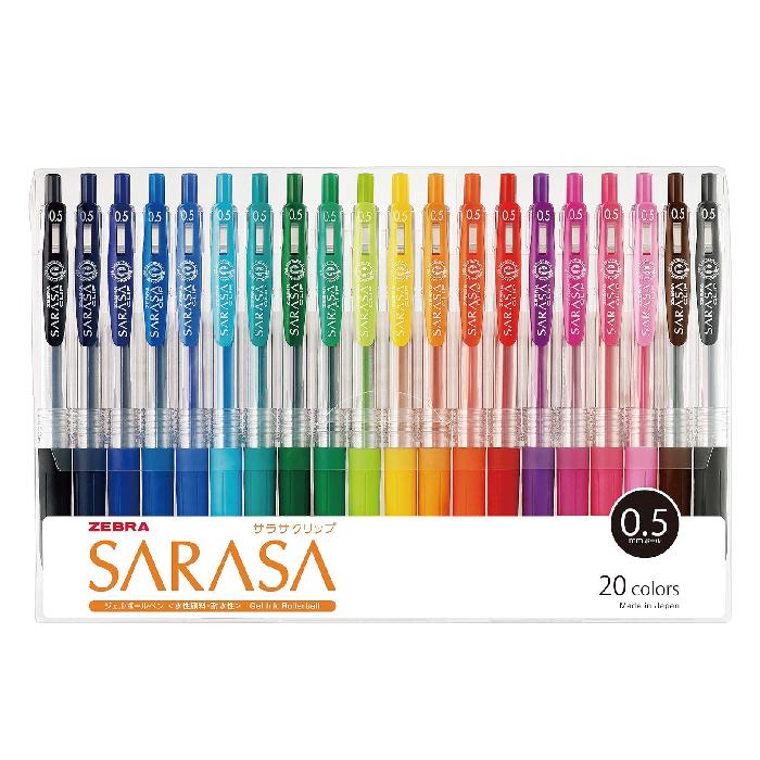 Sarasa Clip Gel Ink Pen Set / Zebra
