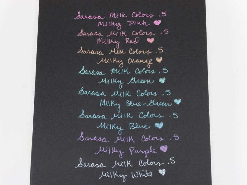 Sarasa Clip Milky Colors