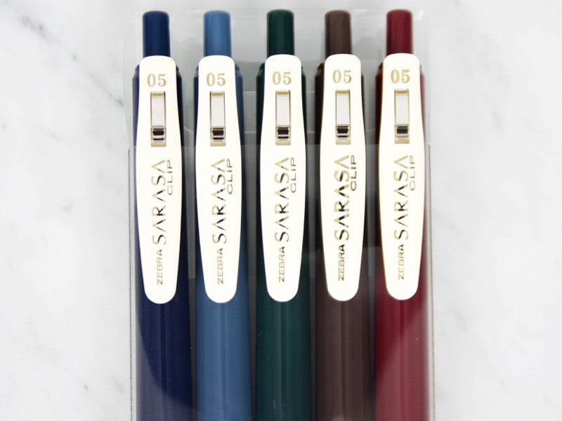 Sarasa Clip Vintage 5 Color Set Series 1
