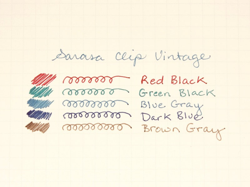 Sarasa Clip Vintage Series 1