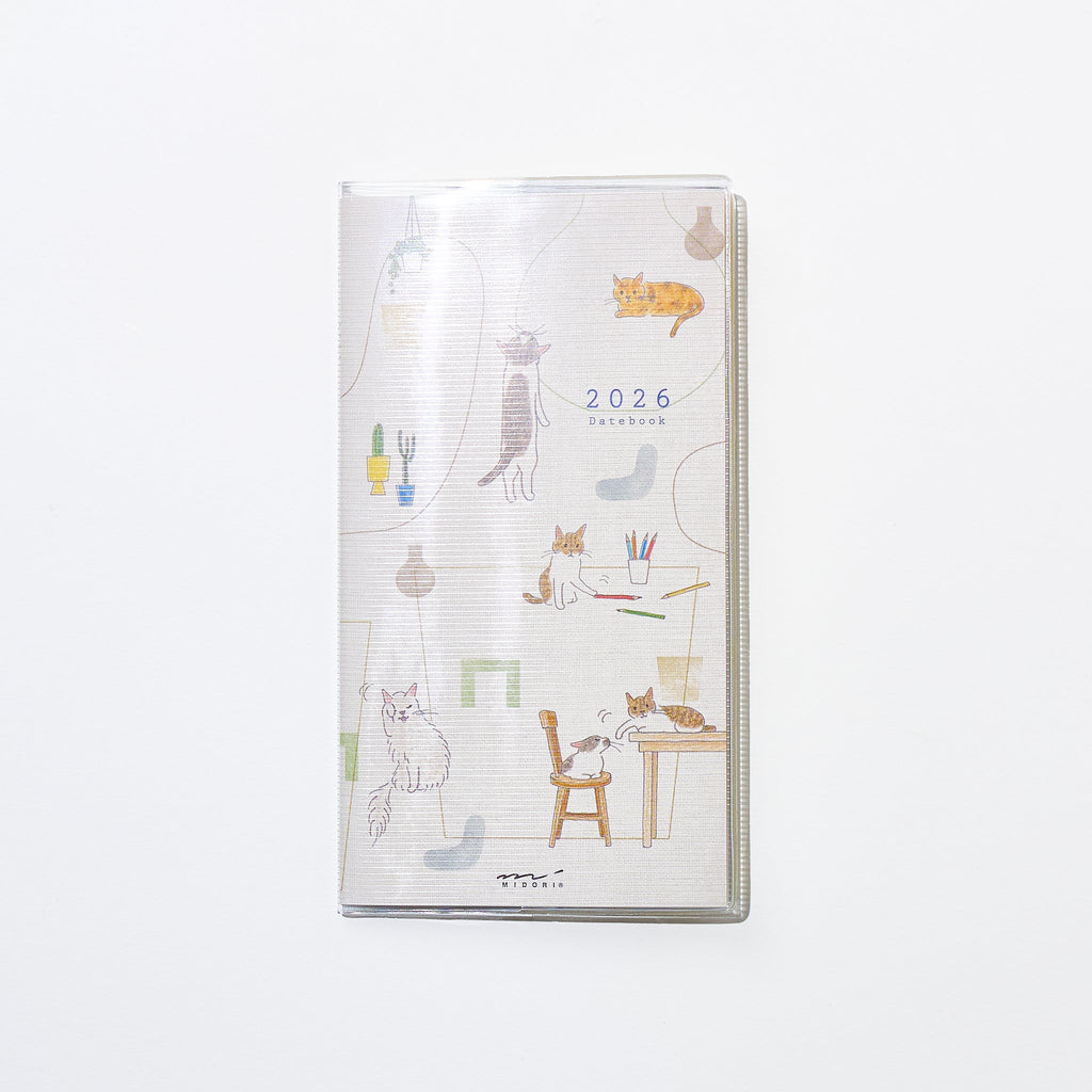 Sayo Koizumi Cat Pocket Diary 2026 / MIDORI