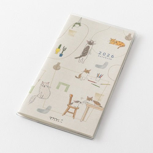Sayo Koizumi Cat Pocket Diary 2026 / MIDORI