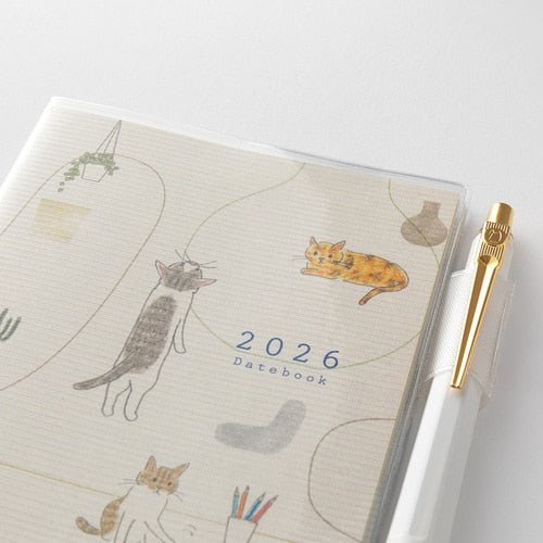 Sayo Koizumi Cat Pocket Diary 2026 / MIDORI