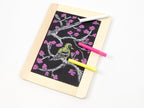 Rikagaku School Dustless Chalk Slim 6 Color Set