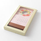 Seasonal Flowers Peek-a-Boo Calendar 2026 / MIDORI