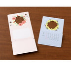 Seasonal Flowers Peek-a-Boo Calendar 2026 / MIDORI