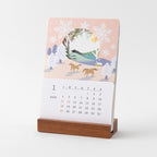 Seasonal Landscapes Peek-a-Boo Calendar 2026 / MIDORI