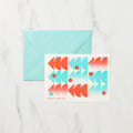 Season's Greetings Christmas Card / Letterpress Letters