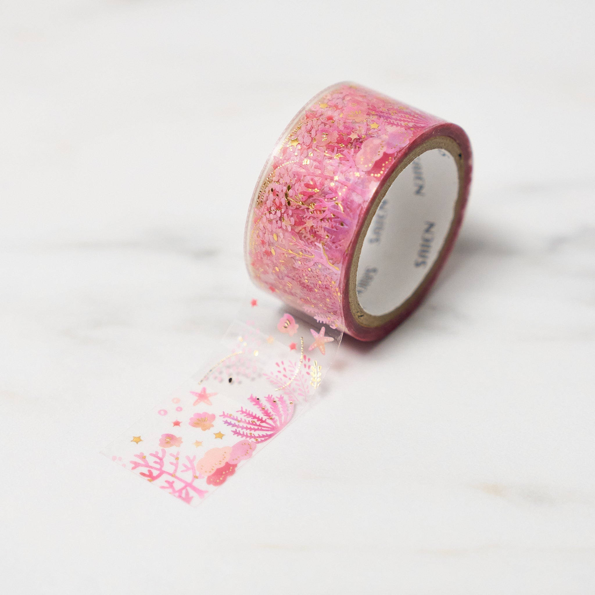 "Seasons" Series 20mm Clear Foil Masking Tape / SAIEN