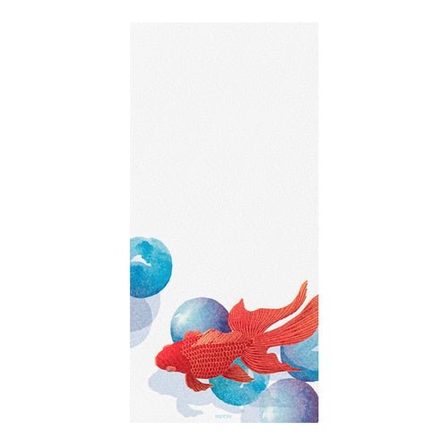 Seasons Silk-Print Envelope Letter Paper / MIDORI
