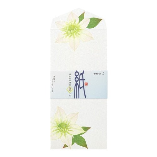 Seasons Silk-Print Envelope / MIDORI
