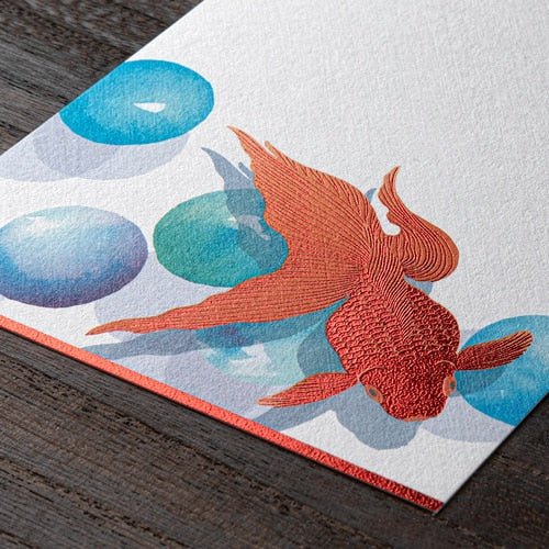 Seasons Summer Letter Postcard / MIDORI