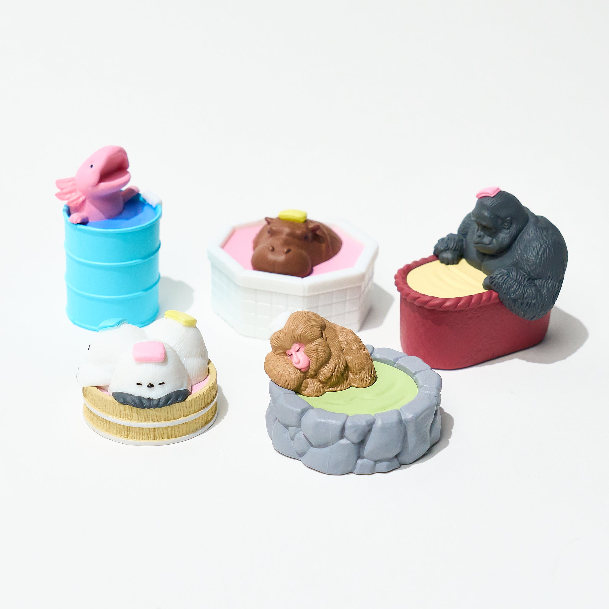 Secret Hot Spring Mascots Gacha Capsule