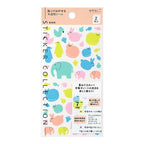 Semi-Transparent Journaling Sticker Collection / MIDORI